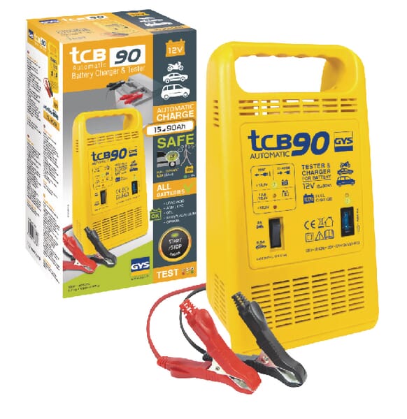 Chargeur batterie TCB 90 auto · réf. 023260GYS