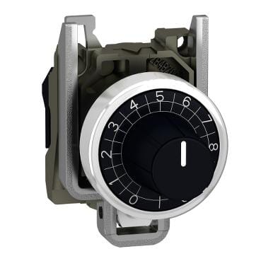 Potentiomètre bouton et base vue 2