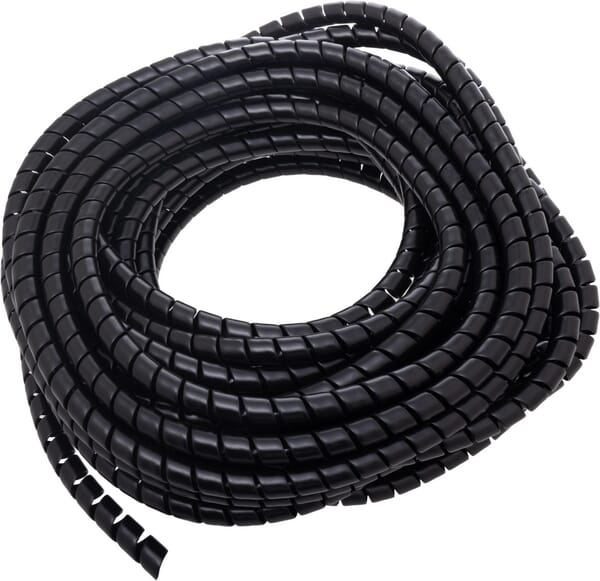 Spirale plastique noire 16-22 25m — réf. KBV16BP025KR