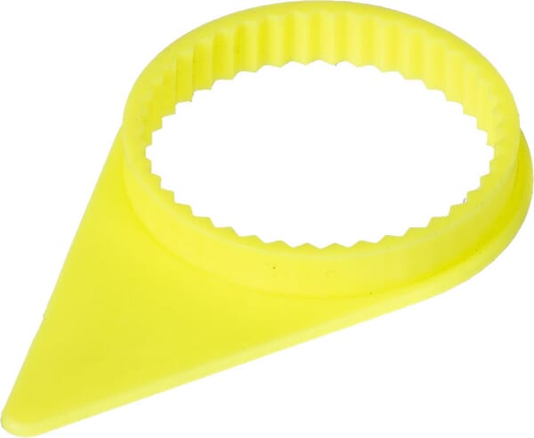 Indicateur d'écrou de roue Dustite 33mm jaune, Rema Tip Top · réf. 5612533GL