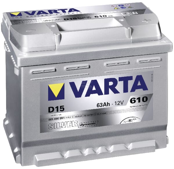 Battery VARTA D15 and its equivalences