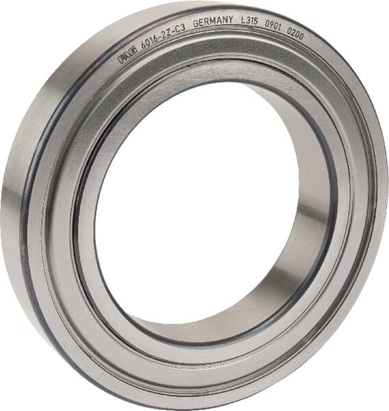 Roulement à billes à gorge profonde 80x125x22mm INA/FAG — réf. 6016ZZC3