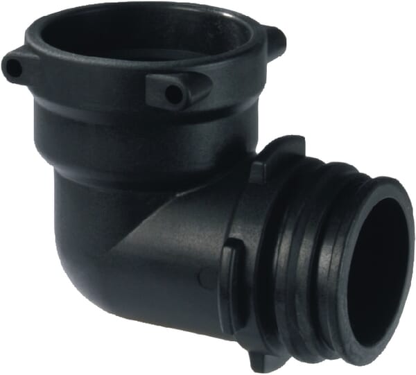 Courbe filet femelle - mâle 90° T6/T6 · réf. 129266