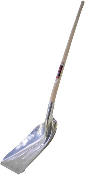 Lopata s opotřebitelným břitem, hliník, s násadou 130 cm