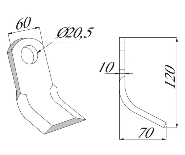 Fléau Zappator · réf. CK3620