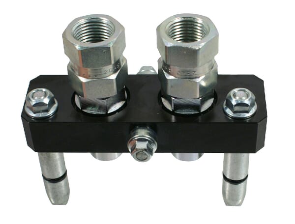 Raccord multiple DN10-2 x 1/2" BSPP prise amovible · réf. 2PB06212GMC