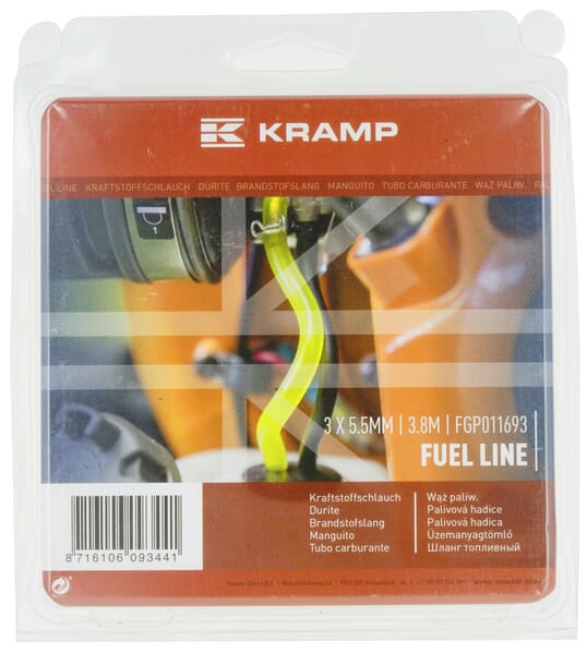 Palivová hadice 3x5,5mm 3,8m