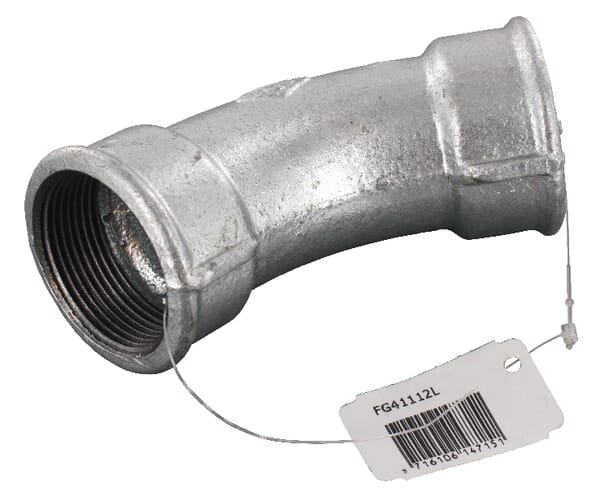 Ohyb 45° poz. 2xVnit.z. 1 1/2"