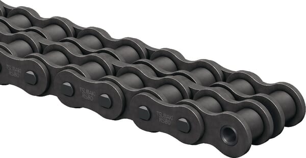 Chaîne à rouleaux ASA50 double · réf. RS502
