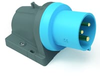 Prise machine CEE 32 A triphasée 230 V IP44 92 x 94 QC IQ · réf. B0024691