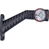 Marker light LH LED, 0.7/1.4W, 12/24V, white/orange/red, 125x55x175mm, 3 LED's, Kramp