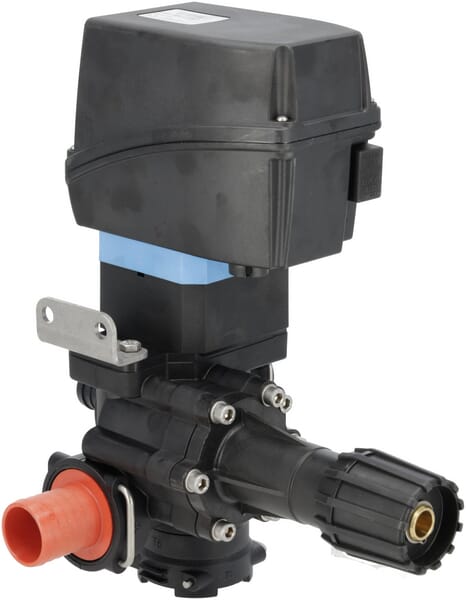 Vanne de commande principale électrique avec vanne de pression maximale réglable et accouplement à fourche T6 vue 2