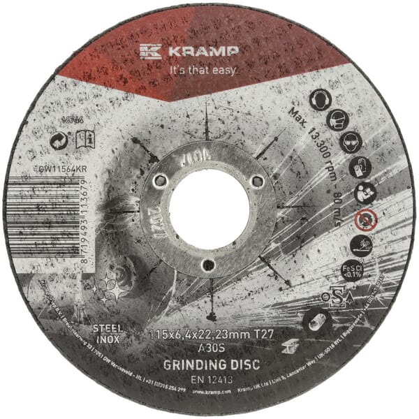 Brusný kotouč 115 x 6,4 mm