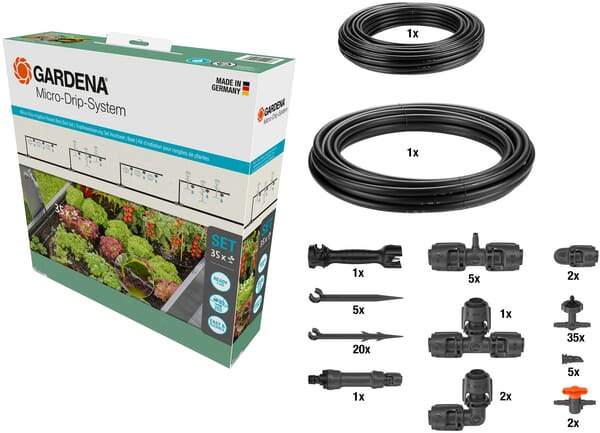 Zavlažovací sada Micro-Drip (35 rostlin)