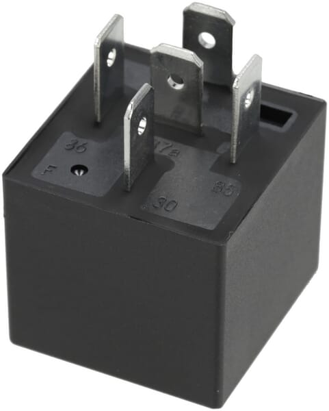 Mini relais 24V, inverseur, 30A/40A, diode, sans support vue 2