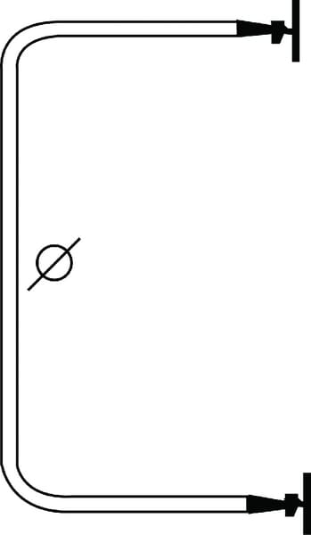 Support de rétroviseur vue 3