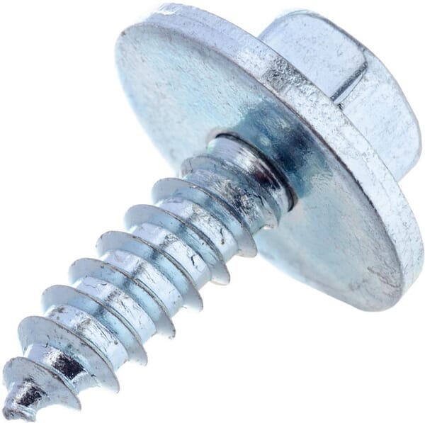 Vis auto-perforante 4,8x16mm, tête hexagonale 8mm, DIN 6901 Kramp — réf. 69014816P100