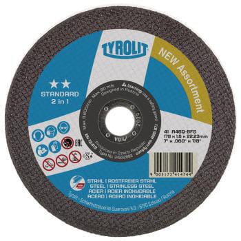 Disque de coupe 115x1,0x22,23 F41 A60Q-BFS — réf. 34332859
