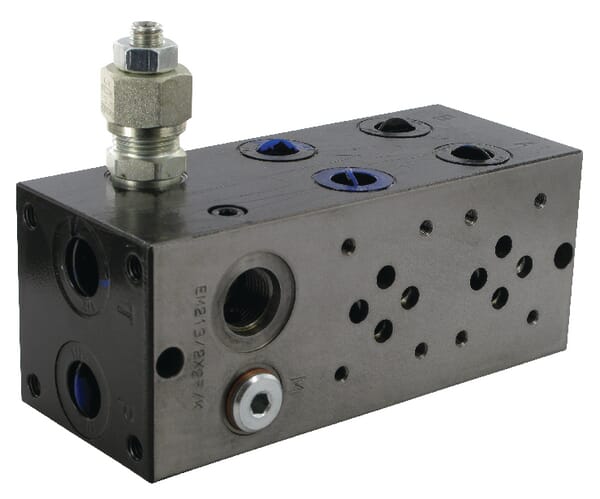 Plaque de base DBV 50-210 bar+forage · réf. MR42GZC