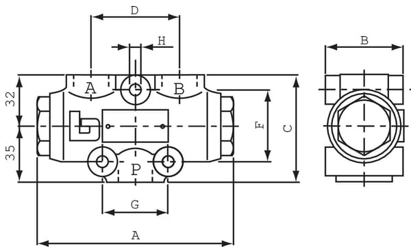 Diviseur de débit 4-8l/min vue 2