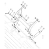 Holding frame integral