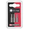 EH.10 Set of 3 inserts for hexagon socket screws, metric, 1/4", shrink-wrapped in blister pack