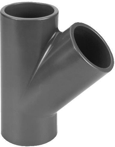 Pièce Y en PVC 40x40x40mm — réf. 7040124