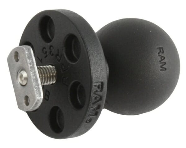 NON PKD RAM base à visser pour panneaux plats — réf. RAPB375