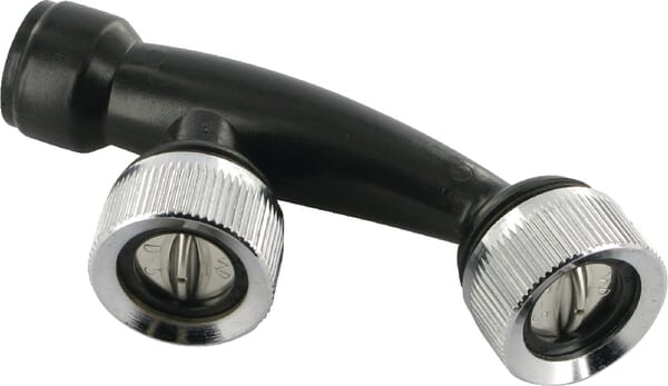 Postřiková hlava, dvojitá tryska Y