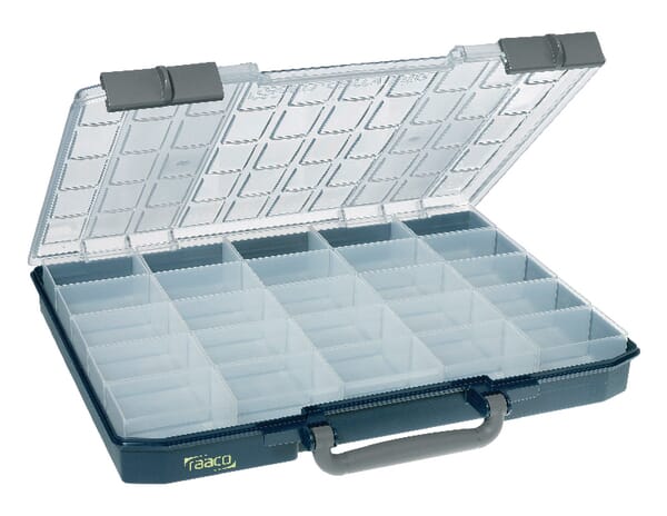 Boîte d'assortiment 25 godets CarryLite 55 5x10-25/1 Raaco · réf. 136297