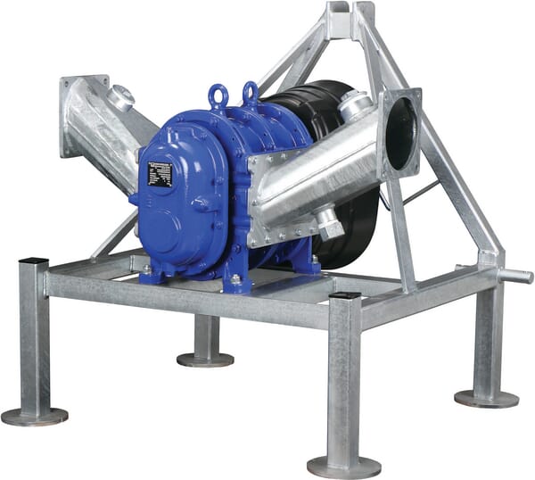 Pompe à lobes rotatifs R136-350S + châssis — réf. APK0000192