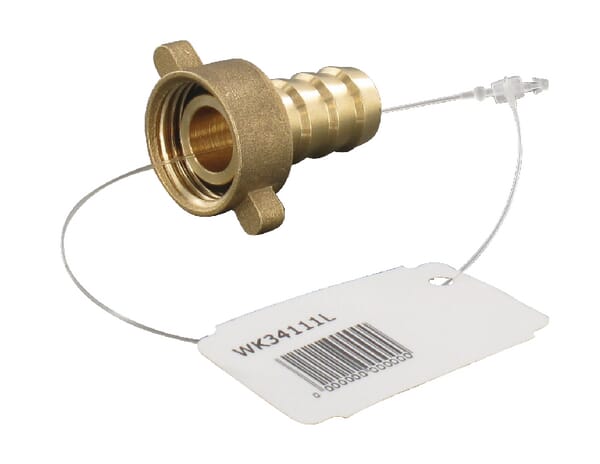 Hadicová koncovka 1/2" s víčkem 1/2" vnitřní