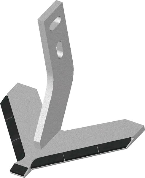 Soc patte d’oie carbure 200mm  · réf. BICA1254