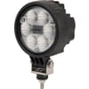 Work light LED, 24W, 1500lm, round, 10/30V, Ø 117mm Deutsch plug, Flood, 6 LED's, Kramp