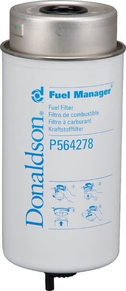 Filtre à carburant séparateur d'eau — réf. P564278