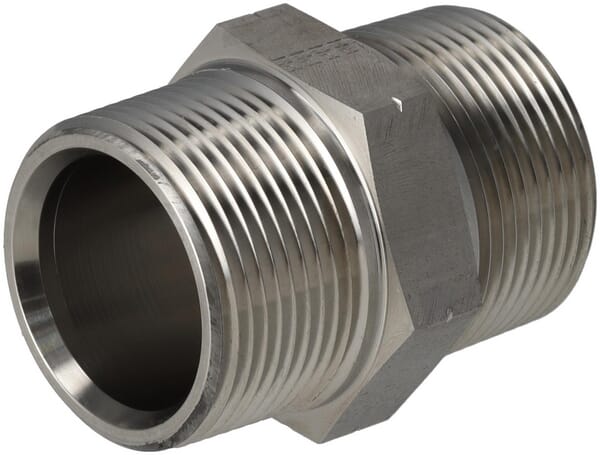 Přímý adaptér M/M 1-1/4" NPT SS
