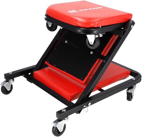 Dílenská stolička a inspekční lehátko 2v1