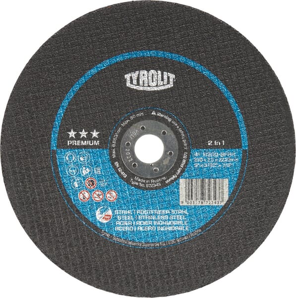 Disque à tronçonner Pr.Ac-inox 230x2,5 — réf. 872343