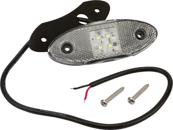 Feu de gabarit LED ovale blanc — réf. L4700LDV