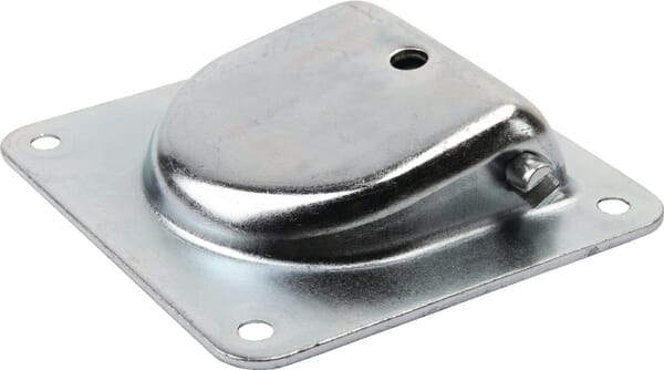 Kotvicí miska pozinkovaná 105 x 105 mm, výška = 25,5 mm