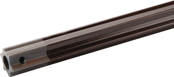 Tube profilé intérieur S4GA, en étoile, diamètre 51 x 37 x 4,5 mm  L : 1 000 mm · réf. 7544981000