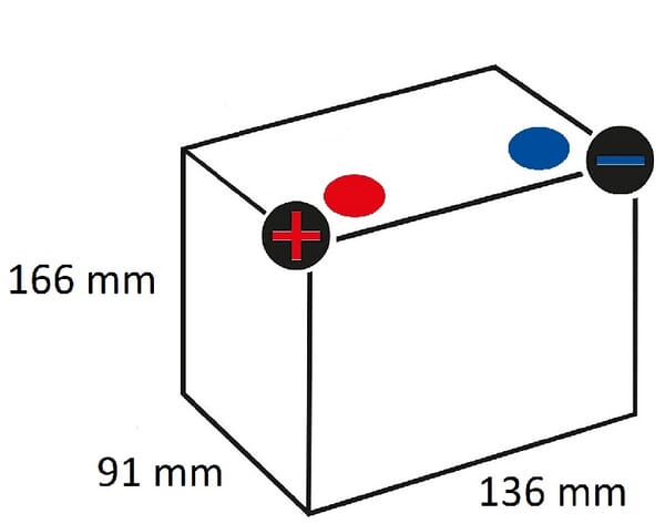 Käynnistysakku Varta 12V 14Ah 190A - Auton Akut ja Ajoneuvoakut - 514012019I314PS - 4