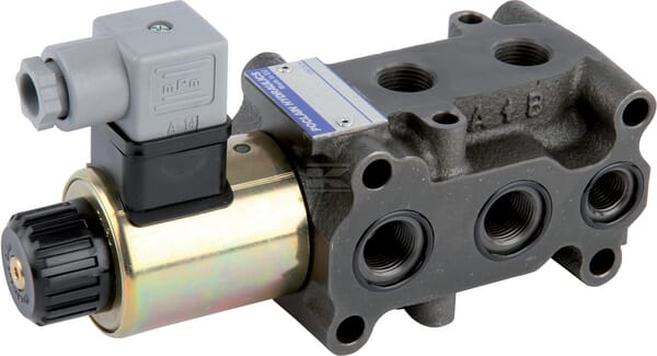 Vanne de régulation 12V à bride compacte vue 2