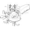 Механизм режущий – косилочная дека для Castelgarden 92, год выпуска 1997