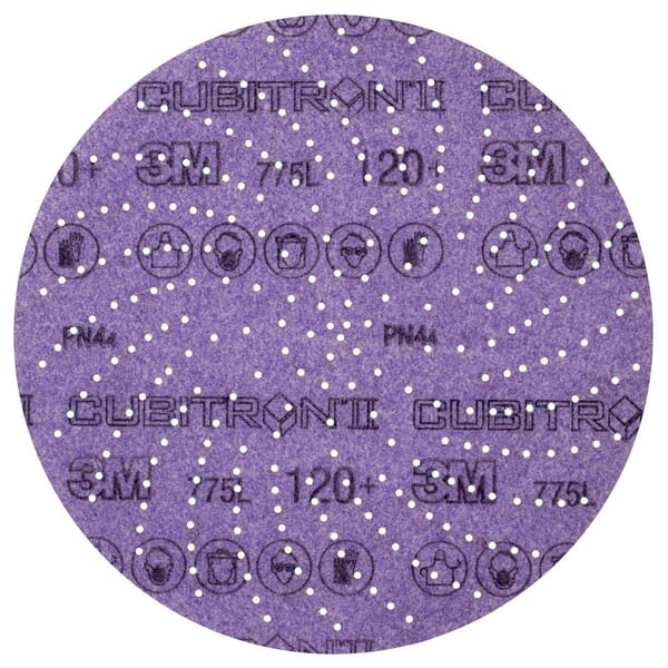 Disque abrasif support polyester 775L 120+ 600LG — réf. 7100045073