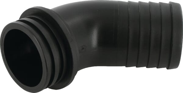 Hadicová přípojka 45°- 45mm nátrubek