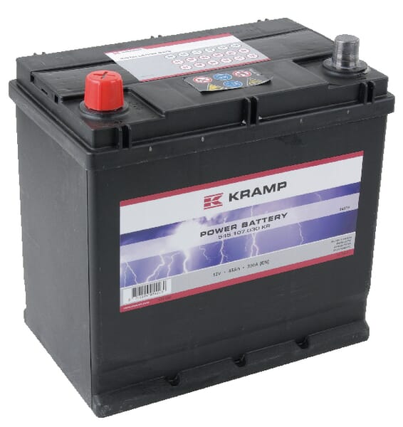 Batterie 12V 45Ah 300A Kramp — réf. 545107030KR