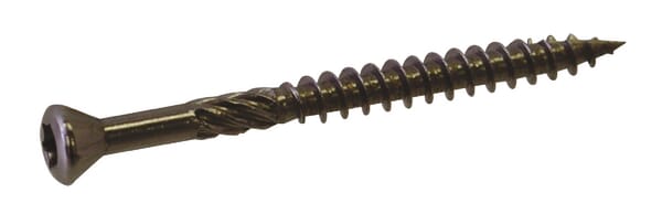 Vis à bois dur 5x50mm TX25 à tête fraisée, acier inoxydable Kramp — réf. HHST550RVSP200