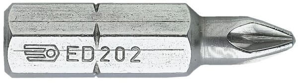 Embout 5/16" PZ1 L32mm · réf. ED201
