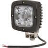 Arbeidslykt LED, 40W, 4000 lm, firkantet, 10-30V, 98,5x63,4x98,5 mm, punktstråle, Kramp